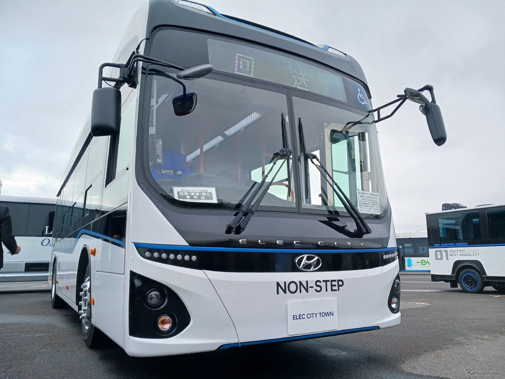 ヒョンデの電気バス「ELEC CITY TOWN」