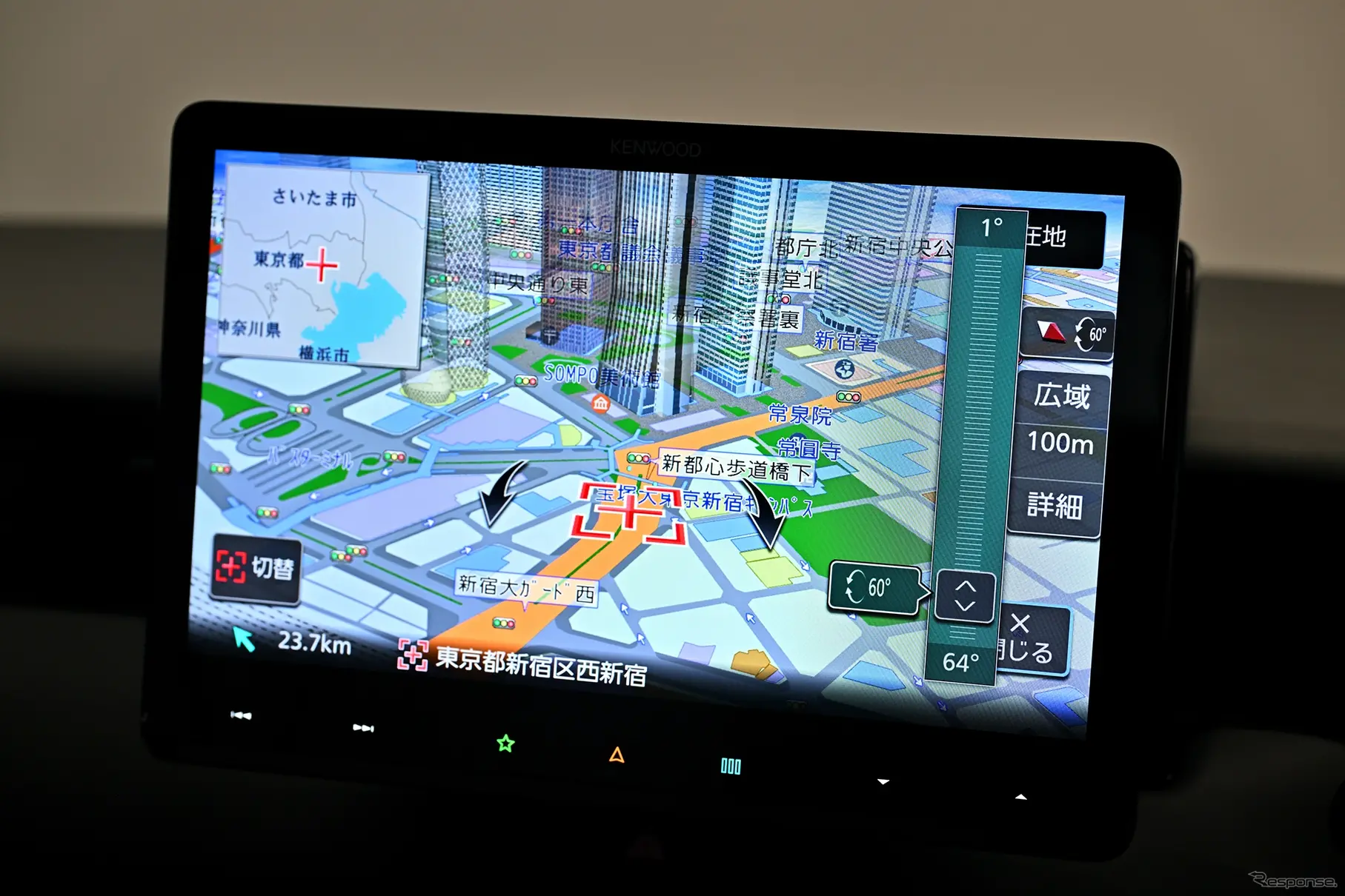 ケンウッド 彩速ナビ MDV-MX12F