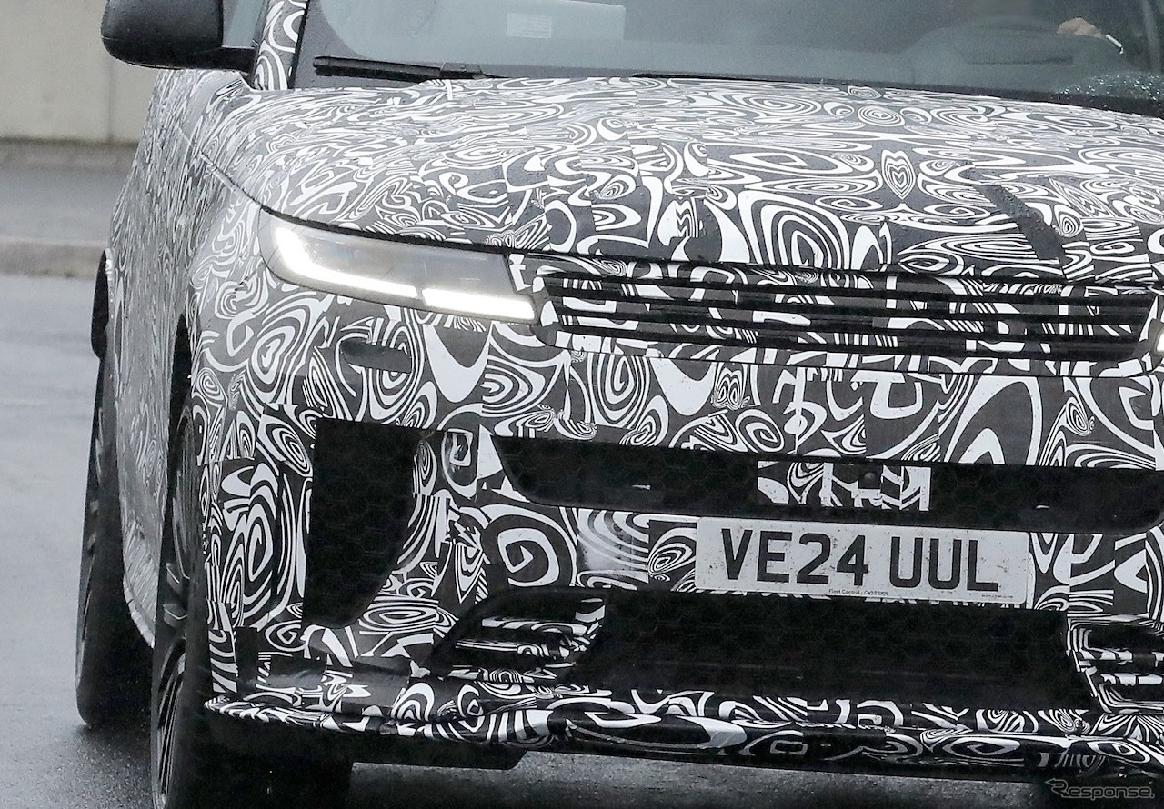 レンジローバー・スポーツSV 改良新型のプロトタイプ