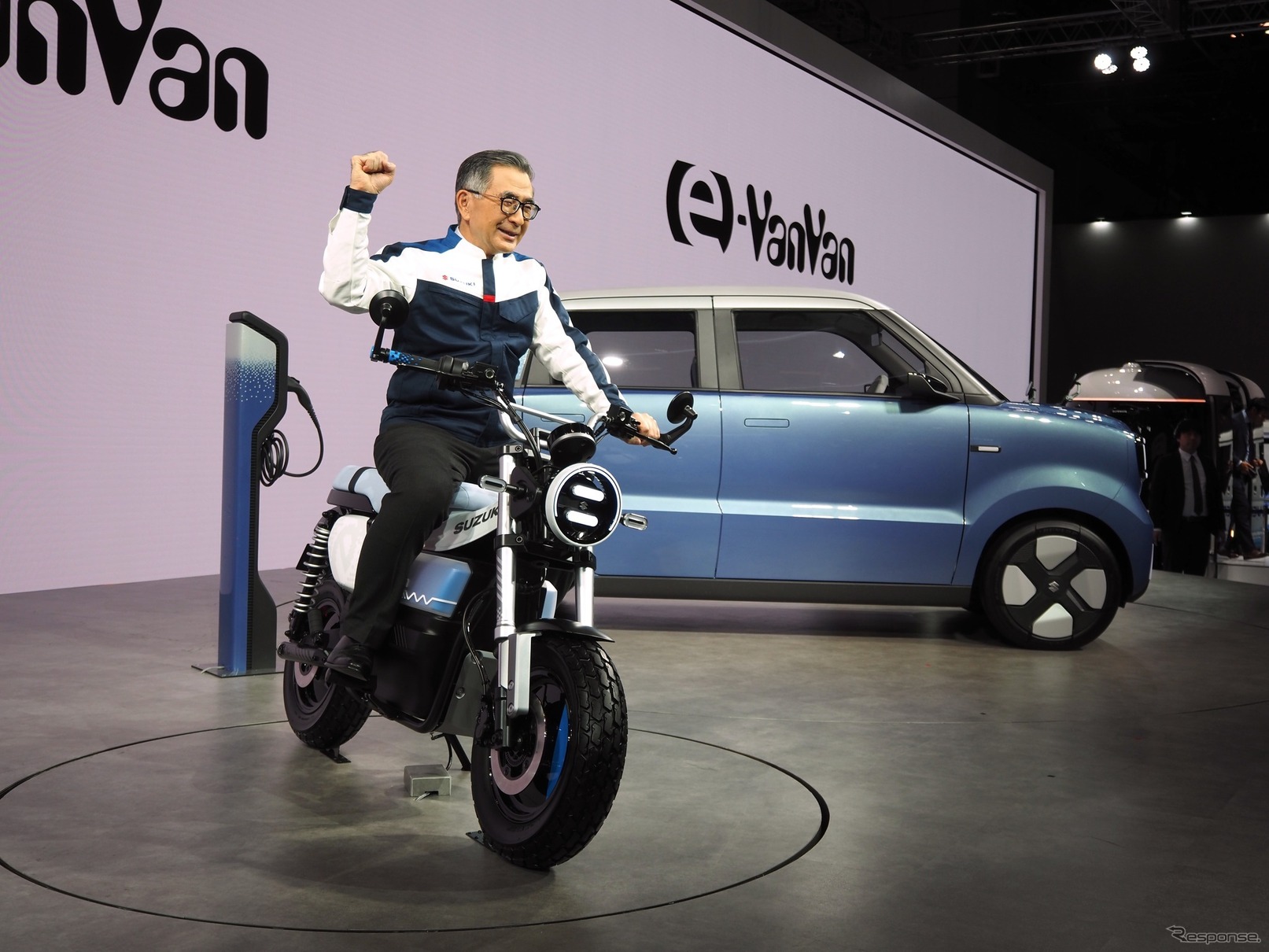 スズキの鈴木社長（ジャパンモビリティショー2025）