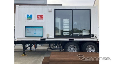 SPHや蓄電池などを集約した移動可能なコンテナ