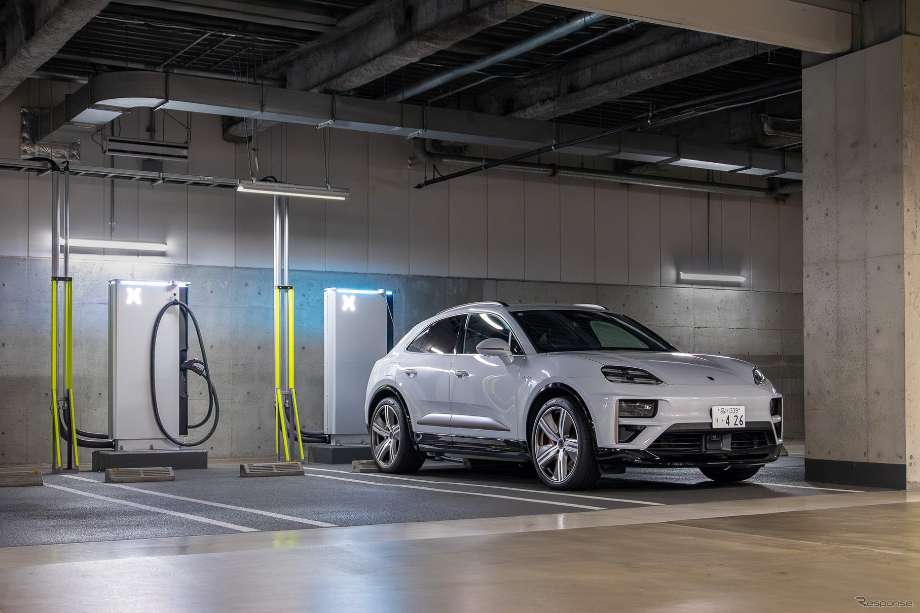 「MARK IS みなとみらい」のEVチャージステーション