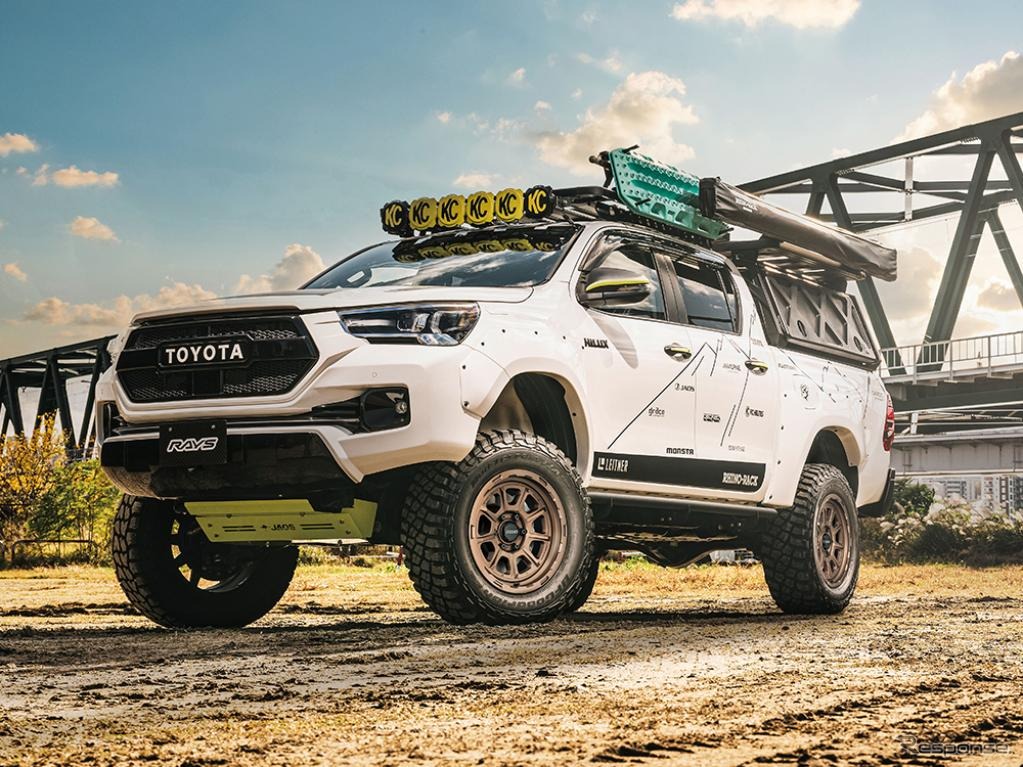 レイズの新型ホイール「gramLIGHTS 57GR-X HD」装着イメージ