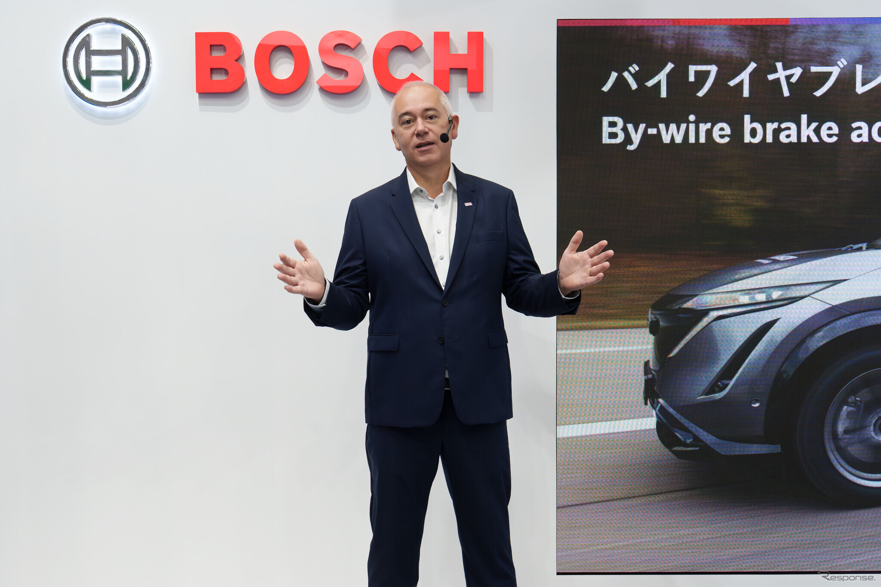 ボッシュのプレスカンファレンス（ジャパンモビリティショー2025）