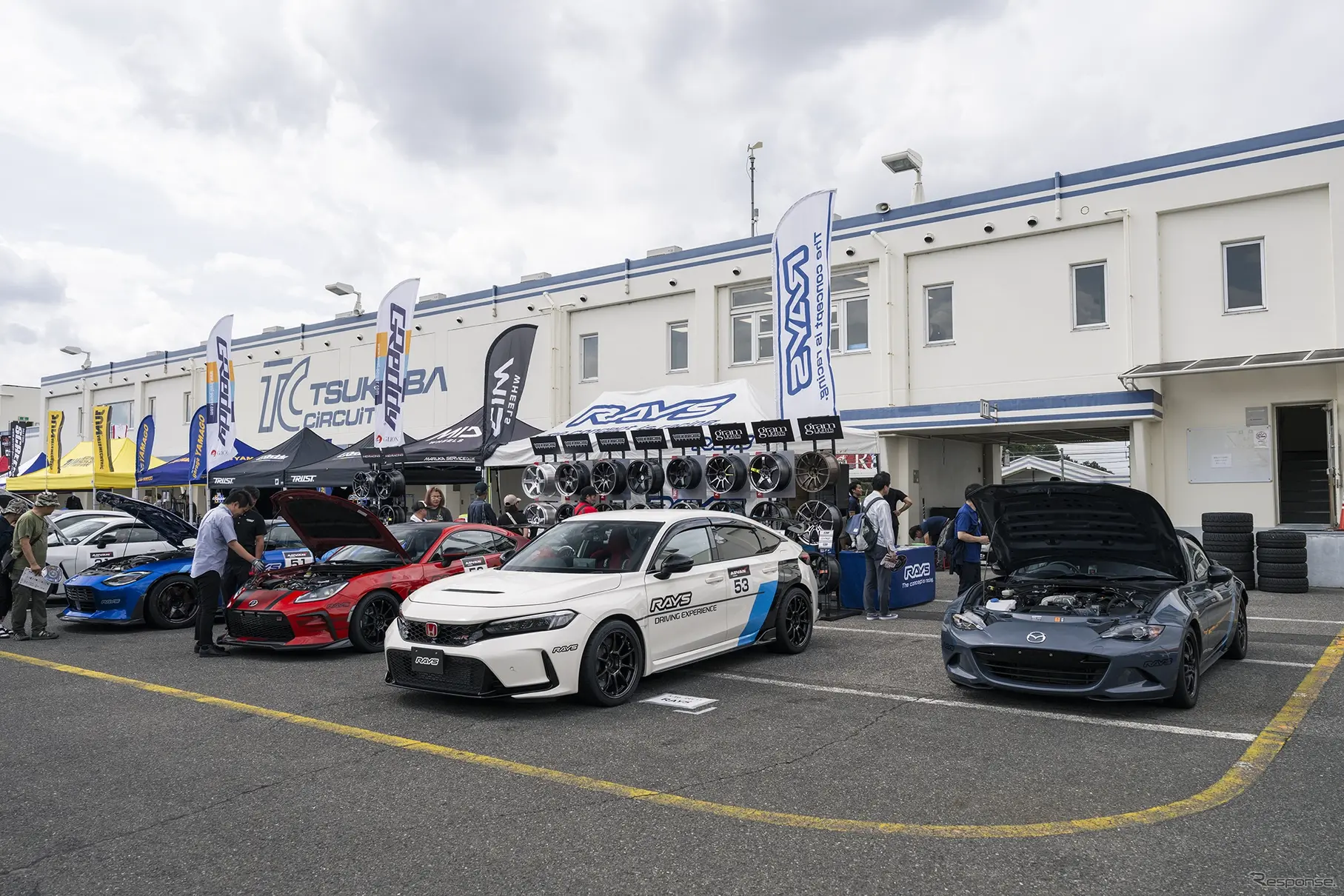 レイズ筑波サーキット同乗試乗…ハイパーミーティング2025筑波