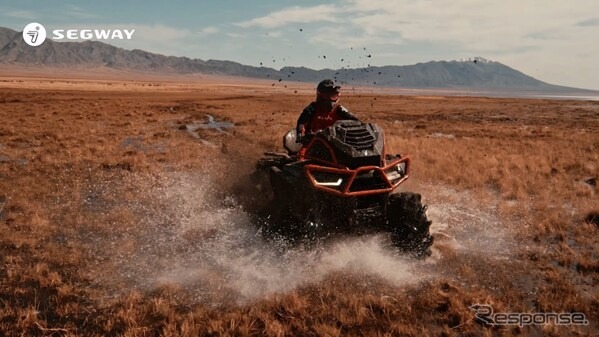 セグウェイの新型ATV「AT10 W MUD」