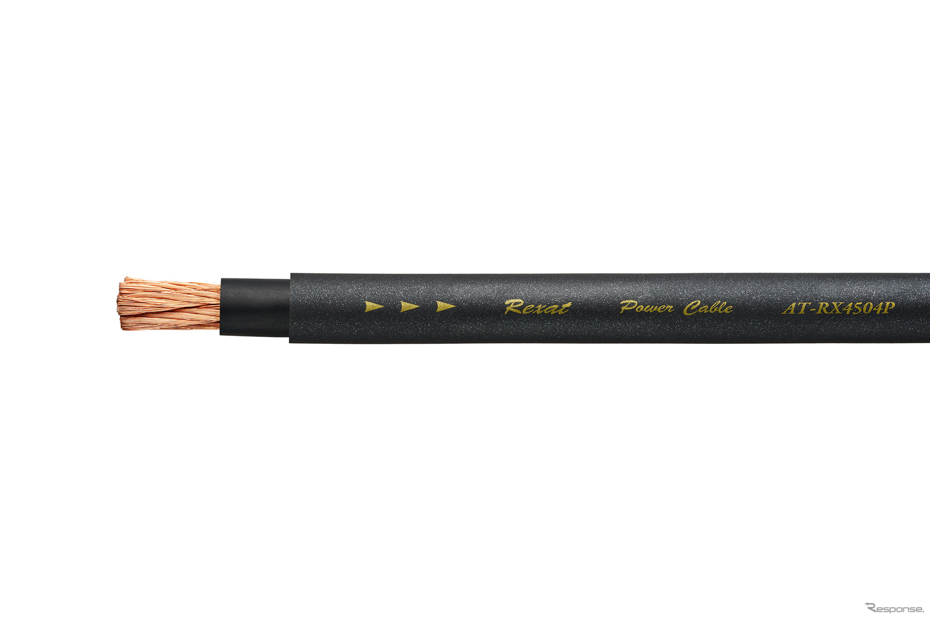 カー用の「パワーケーブル」の一例(オーディオテクニカ)。