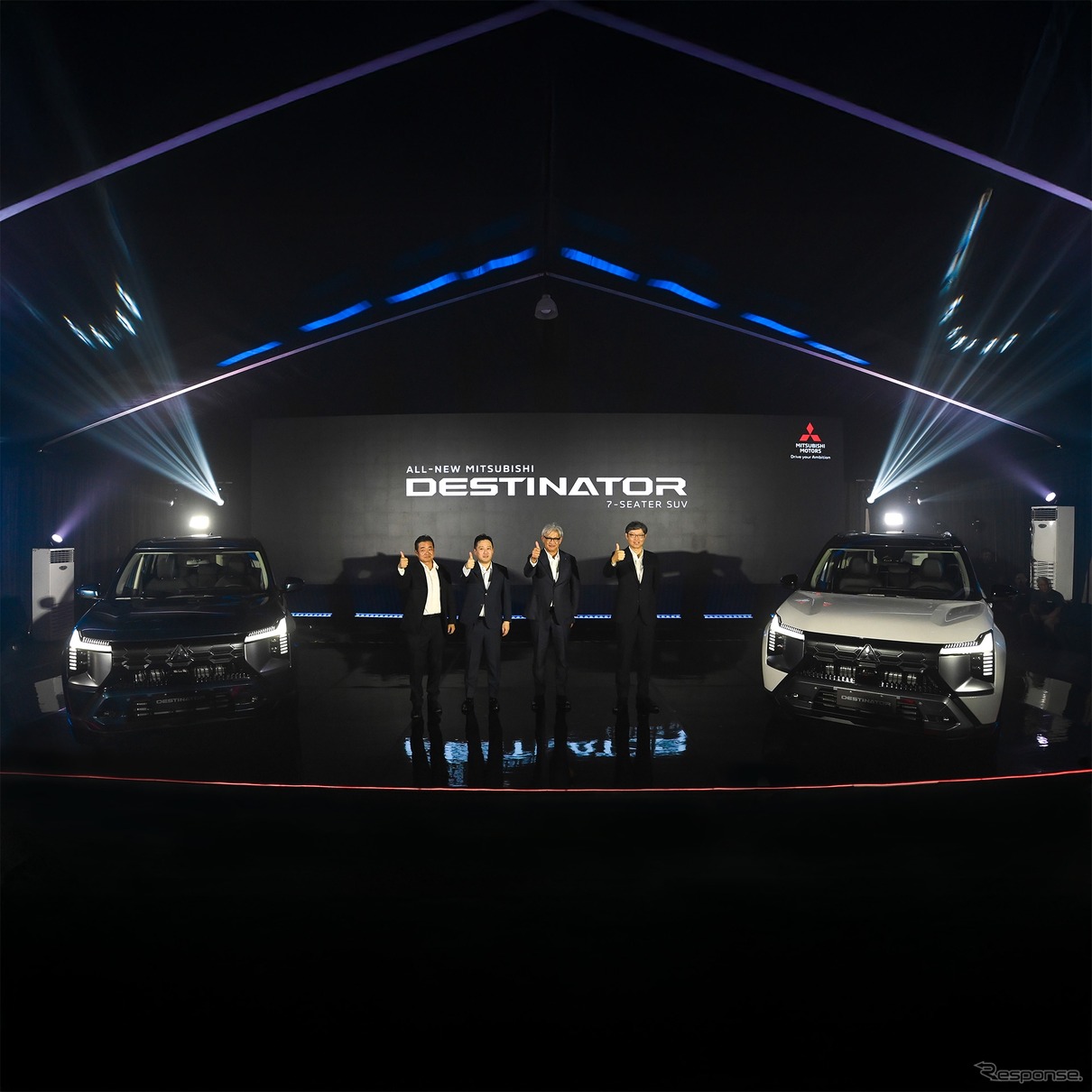 三菱 デスティネーターのフィリピン・マニラでの発表会