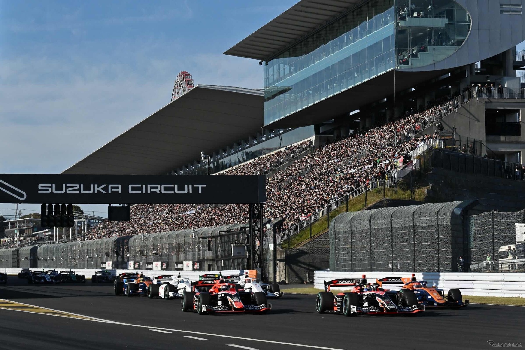 今季最終戦の第12戦決勝レース(鈴鹿サーキット）