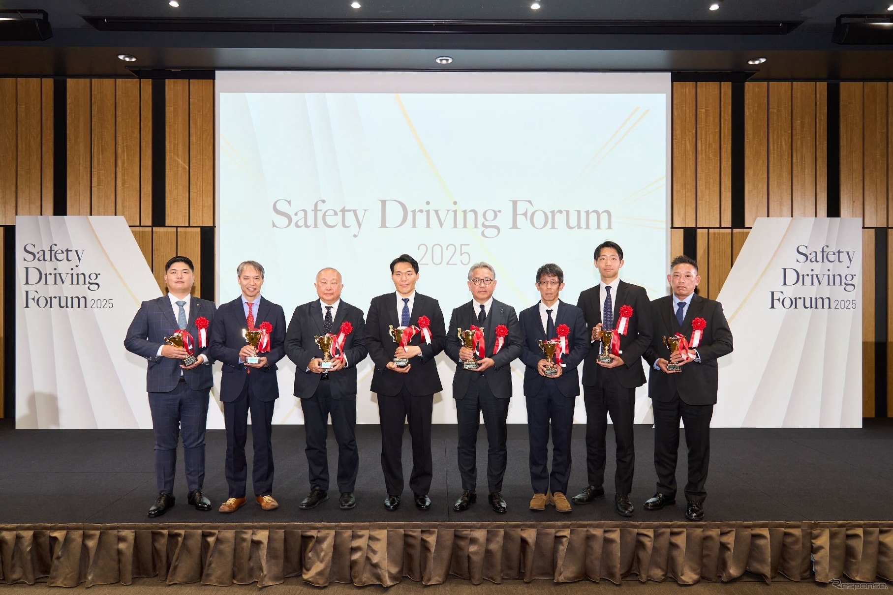 社用車事故削減の優れた取り組みを表彰する「Safety Driving Award 2025」受賞企業8社