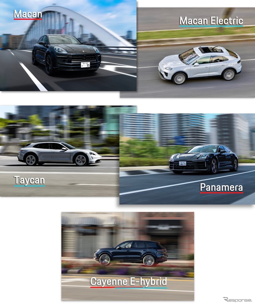 モーター × エンジン｜ポルシェ “新” 比較試乗プラン