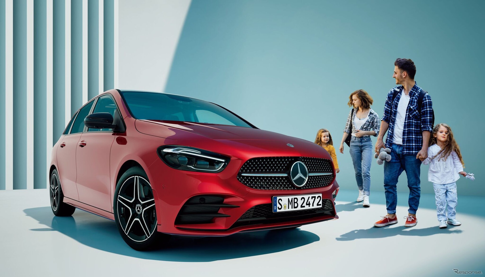 メルセデスベンツ『Bクラス』、「Urban Stars」追加…AMGライン標準装備で575万円から