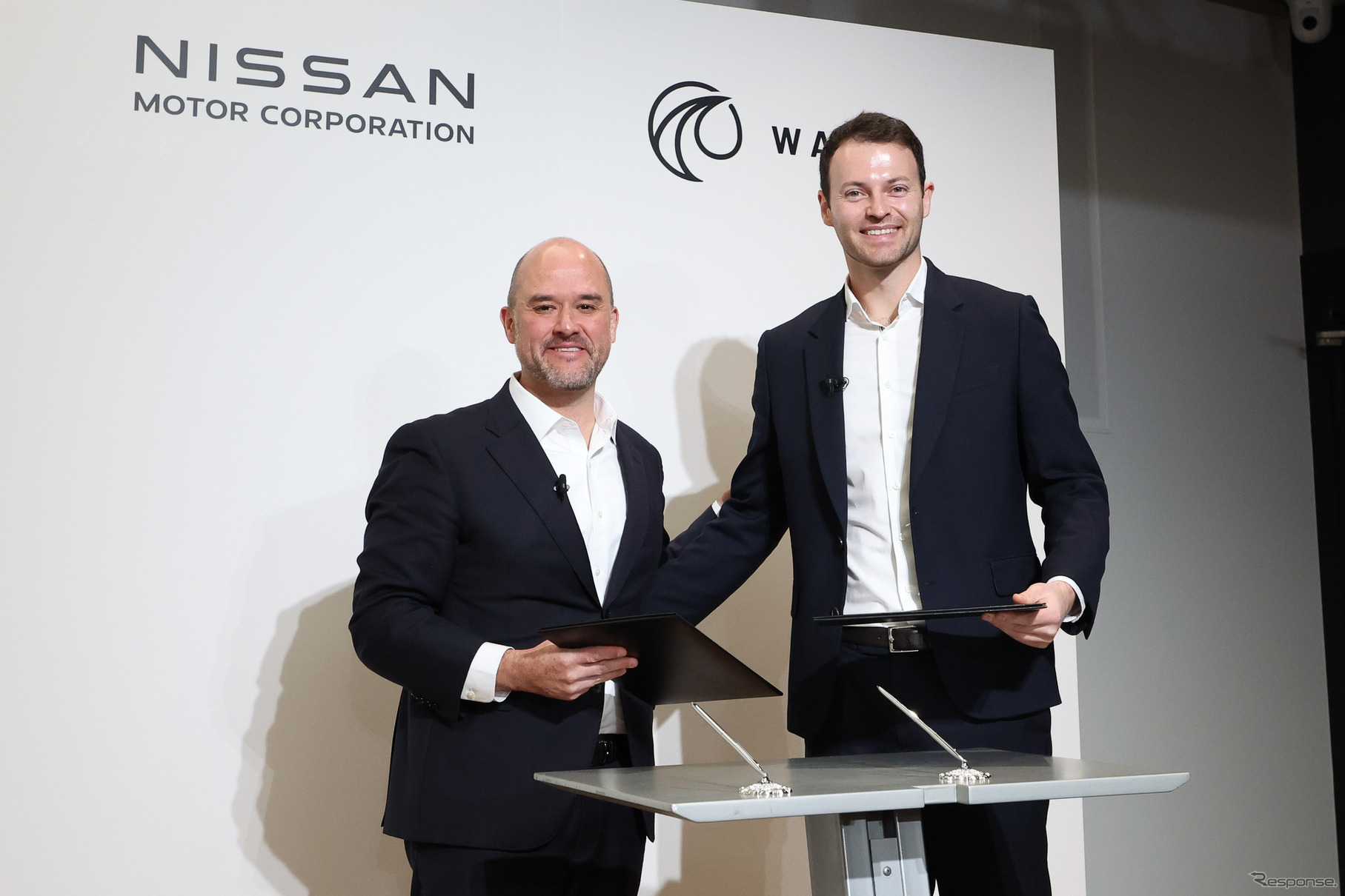 日産自動車と英国のWayve社が次世代運転支援システム「プロパイロット」を幅広い車種に搭載していくための協業契約を締結