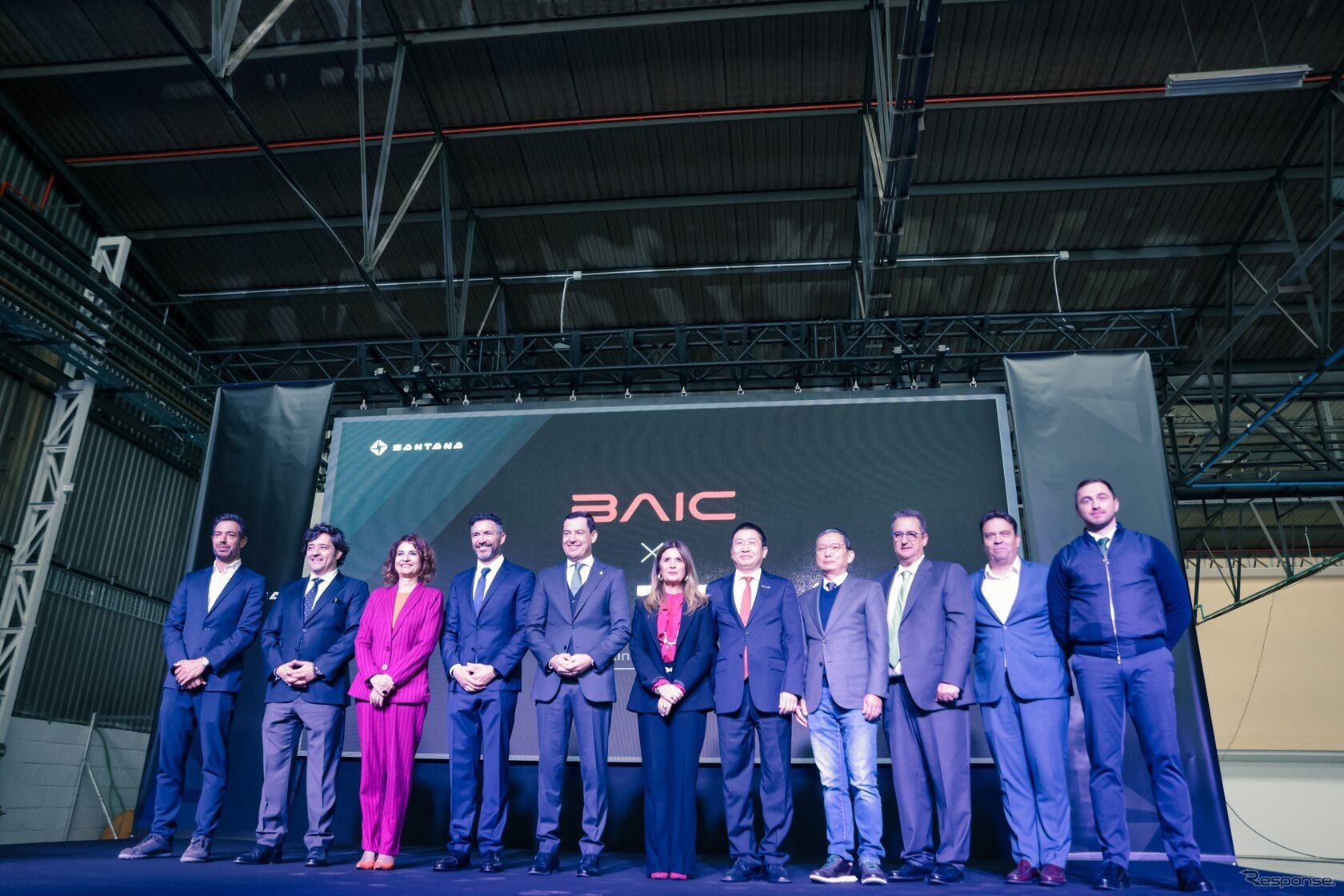 スペインのサンタナモーターズが中国のBAICオートモーティブ(北京汽車)グループと産業・商業協定を締結