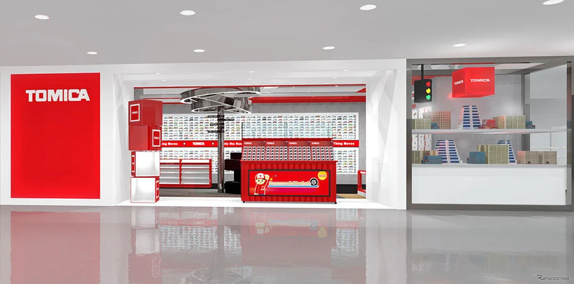 東南アジア初のトミカブランドストア・マレーシアのイメージ