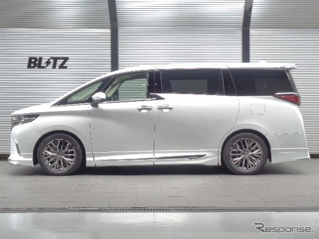 ブリッツ DAMPER ZZ-R L　装着例（フロント：17mmダウン / リア：18mmダウン）