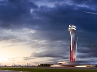トルコ新空港の管制塔はピニンファリーナがデザイン…あのザハに勝った 画像