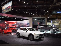 【デトロイトモーターショー16】マツダブースには現行ラインナップがずらり、CX-9の技術展示も 画像