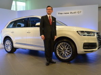 【アウディ Q7 新型】斎藤社長「PHVモデルは2016年後半に発売」 画像