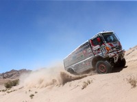 【ダカール16】日野チームスガワラ、酷暑のステージ11を2号車が13位で走破 画像