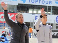 【鈴鹿ファン感謝デー16】アレジ親子、F1マシンで対決…父フェラーリF187×息子ティレル019 画像