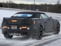 史上最強の カマロ、次期型 ZL1 が豪雪を駆け抜けた 画像