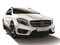 メルセデスベンツ GLA に特別仕様、ホワイトの外装にブラックアクセント 画像