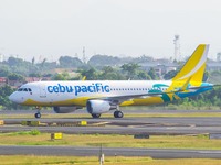フィリピンLCCセブ・パシフィック航空、A320新塗装1号機を受領 画像