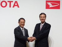 トヨタ豊田社長、「お互いが得意分野を全力で伸ばす」…ダイハツを完全子会社化 画像