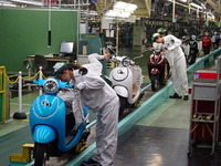 二輪車国内生産、原付一種大幅増で14か月ぶりのプラス…12月 画像