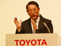 トヨタ豊田社長「自前主義にこだわらない」 画像