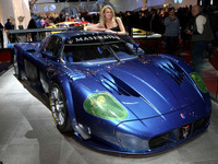 【ボローニャモーターショー06】マセラティ MC12、公道を走れないスーパーカー 画像