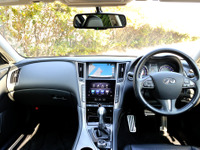 【日産 スカイライン 試乗】世界初のダイレクトアダブティブステアリングに驚く…片岡英明 画像