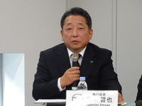 マツダ藤本執行役員、「為替の悪化要因はコスト改善などでカバー」 画像