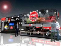 【大阪オートメッセ16】NGK、国産F1マシン「コジマ KE007」を展示 画像