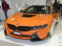 【東京オートサロン16】BBS BMW i8…超超ジュラルミン鍛造ホイール装着［詳細画像］ 画像