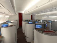 ガルーダ・インドネシア航空、「スーパーダイヤモンドシート」採用のA330を受領 画像