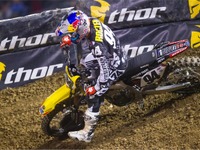 【AMAスーパークロス第5戦】450SXクラス…スズキのロクスンが今季初勝利 画像