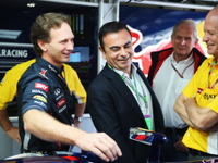 【F1】ゴーン社長、ルノーワークス復帰「まずはライバルとの差を縮める」 画像