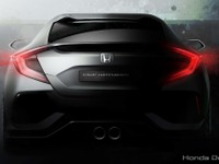 【ジュネーブモーターショー16】ホンダ シビック ハッチバック 新型、プロトタイプ初公開へ 画像