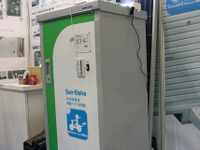 ガレージ一体で災害対応…電動バイクへ充電できる蓄電システム 画像