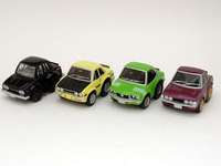 【プレゼント】ホビダス特注ミニカー4台セット 画像