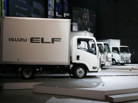 【いすゞエルフ 新型発表】世界市場での競争力強化 画像