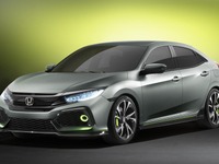 【ジュネーブモーターショー16】ホンダ シビック ハッチバック 新型、プロトタイプ初公開 画像
