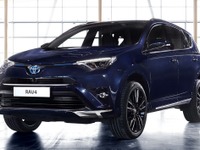 【ジュネーブモーターショー16】トヨタ RAV4 ハイブリッドに「サファイア」…全身ブルー 画像