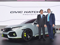 【ジュネーブモーターショー16】英国から世界へ、ホンダ シビック ハッチバック新型 画像