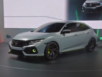 【ジュネーブモーターショー16】ホンダ シビック ハッチバック プロトタイプ［詳細画像］ 画像
