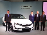 【ホンダ クラリティ フューエル セル】三部執行役員「FCVの特許はオープンにしていく」 画像