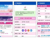 ゼンリンいつもNAVI マルチ、桜・花見特集の提供を開始 画像