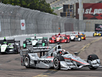 【INDYCAR 第1戦】今年もモントーヤ先勝…琢磨はアップダウン激しい展開の末に6位 画像